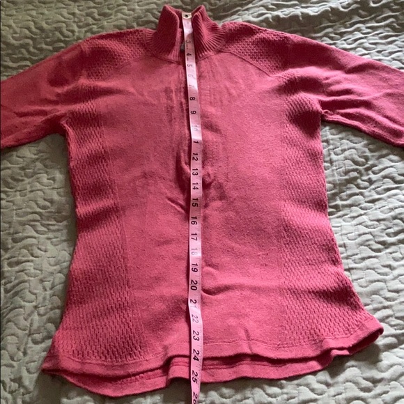 🌷Eddie Bauer Half Zip Pullover Sweater - Pink - Picture 8 of 8